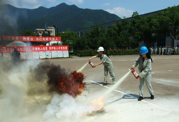 Bài tập diễn tập ứng phó với cháy nổ